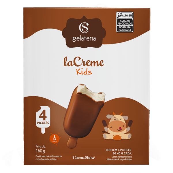 Sorvete laCreme Kids 160g